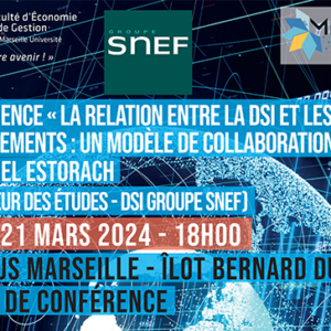 Conférence : “La relation entre la DSI et les autres départements : un modèle de collaboration”