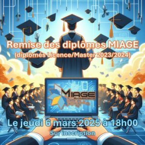 Remise des diplômes MIAGE